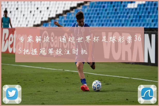 专家解读:通过世界杯足球彩票365把握冠军投注时机