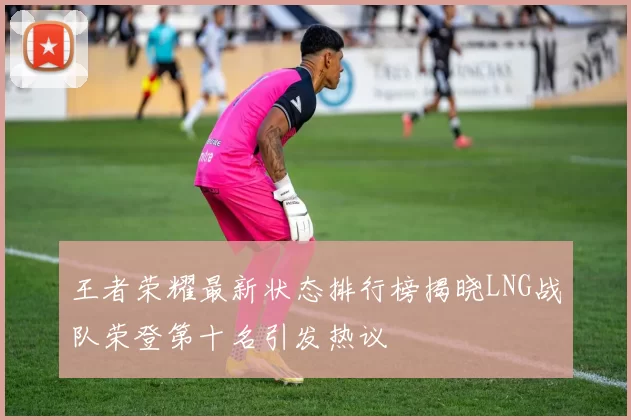 王者荣耀最新状态排行榜揭晓LNG战队荣登第十名引发热议