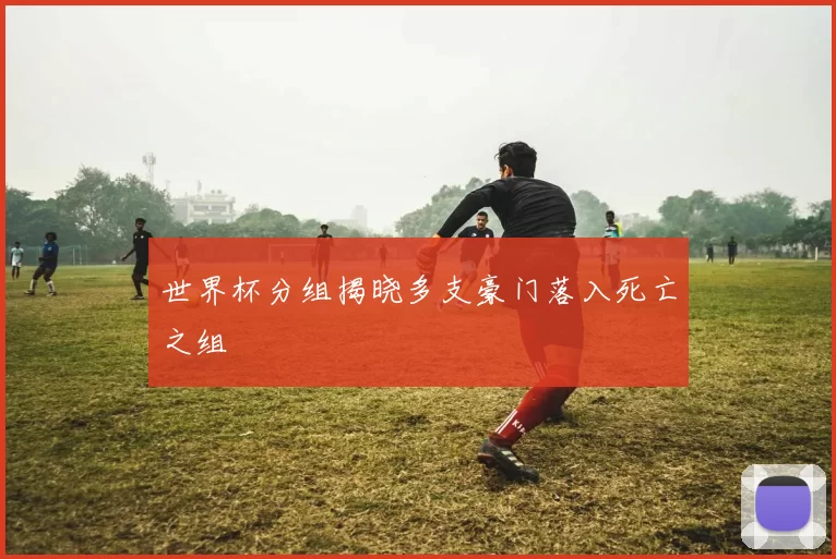 世界杯分组揭晓多支豪门落入死亡之组